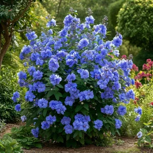 Гибискус Сансет Блоссом купить по цене от 248р. в интернет-магазине «Посадика» с доставкой почтой в в Славске и по всей России – [изображение №1].