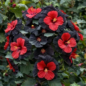 Гибискус Шиммеринг купить по цене от 720р. в интернет-магазине «Посадика» с доставкой почтой в в Славске и по всей России – [изображение №1].